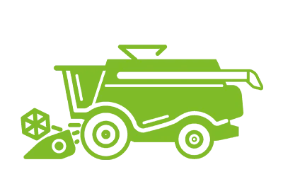 Farming machinery icon