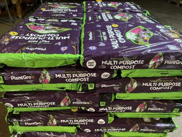 PlantGrow Multi-Purpose Peat Free Compost 40 x 50 litre bags