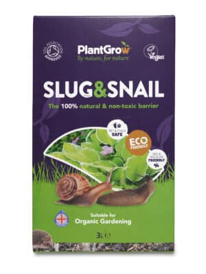 A packet of Natural Slug and Snail barrier