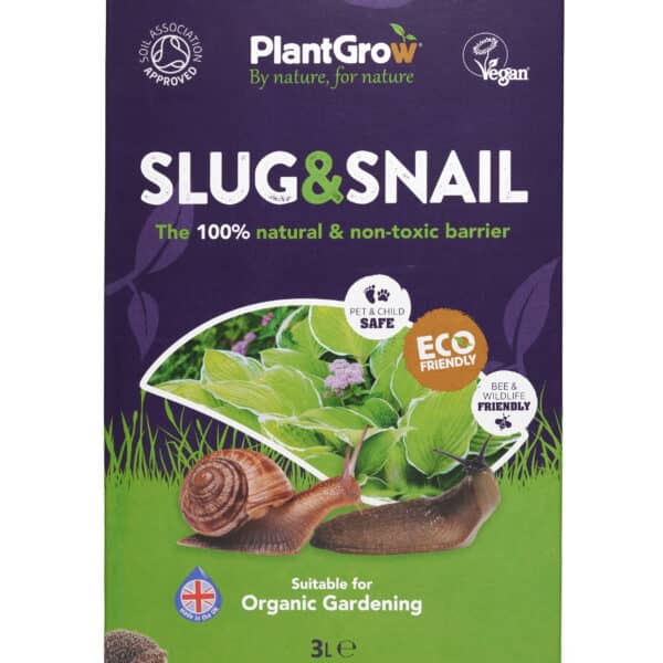 A packet of Natural Slug and Snail barrier